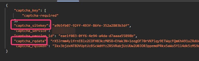 Cord Captcha Response